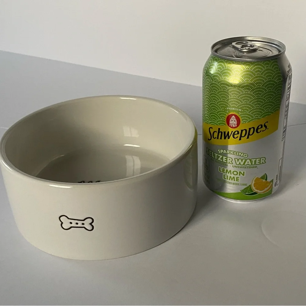 Dog Bowl Stoneware Ceramic 6